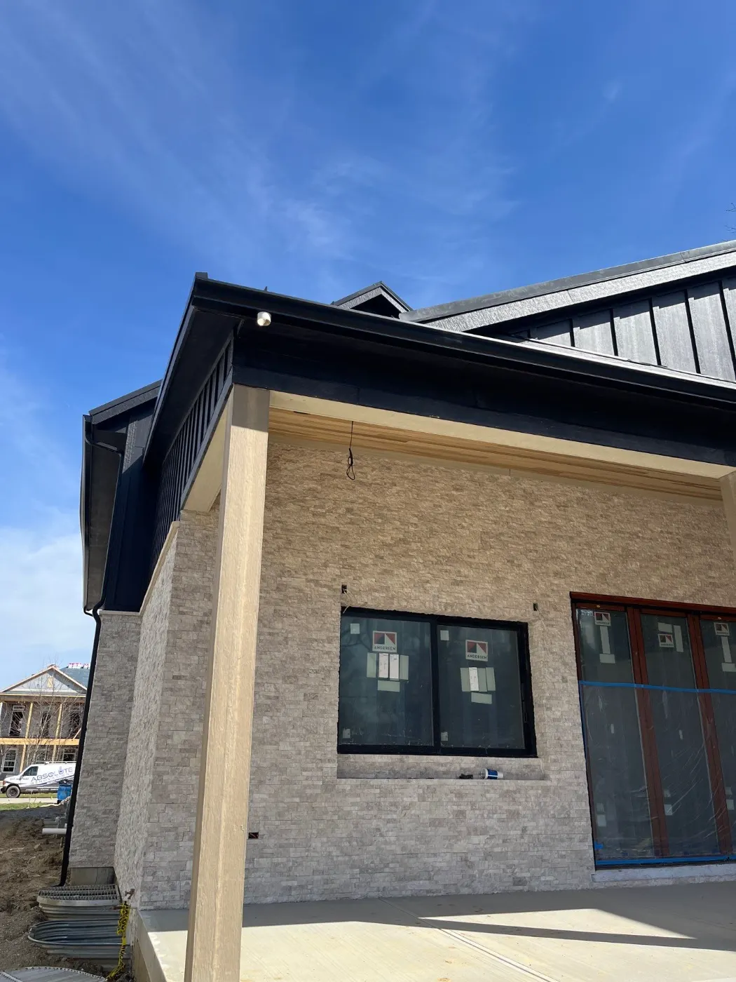 Commercial roof inspection documented in Spyglass Falls